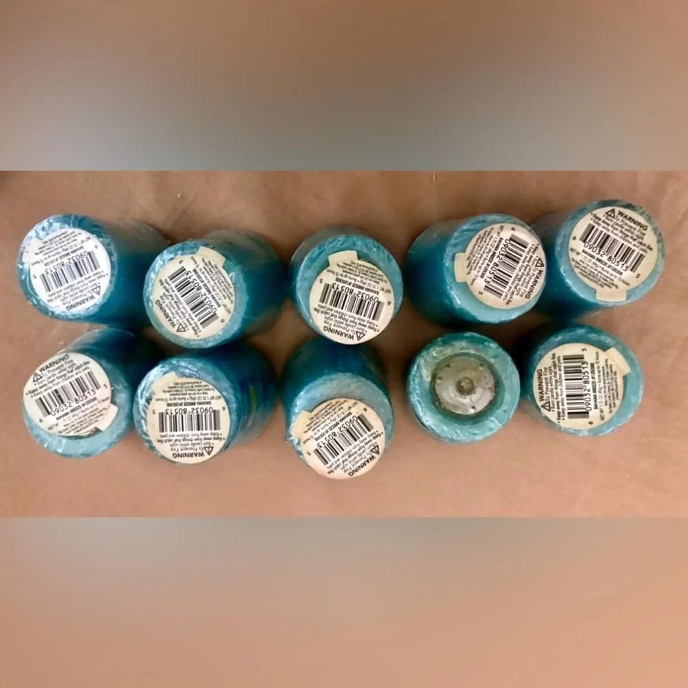 Lot Yankee Candle Bahama Breeze Turquoise Votives